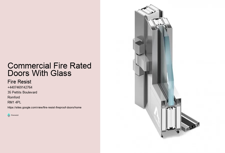 Commercial Fire Rated Doors With Glass