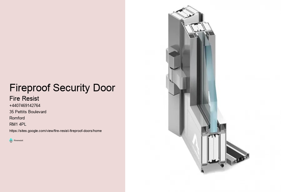 Fireproof Security Door